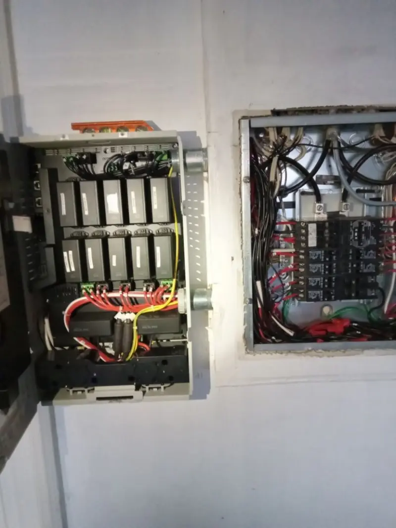 Electrical panel upgrade completed for Indoor Lighting Installation in Chariton